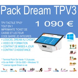 Pack encaissement - Pack Dream TPV3